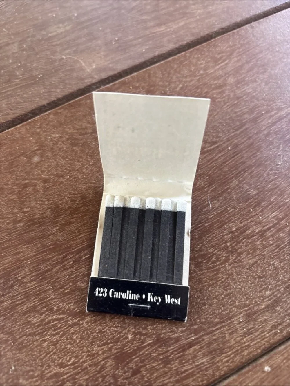 Vintage Matchbook Godfather's Restaurant Key West FL Advertising Full
